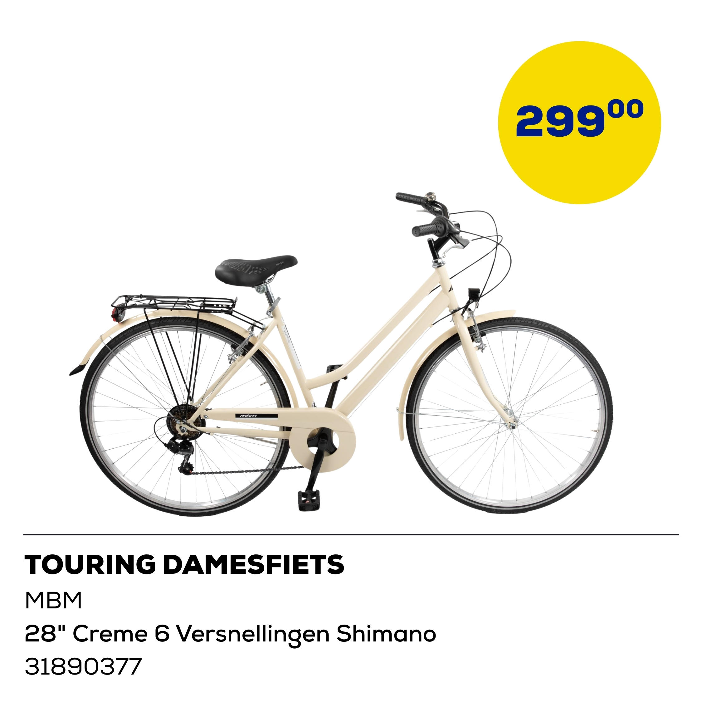 MBM Touring Damesfiets 28